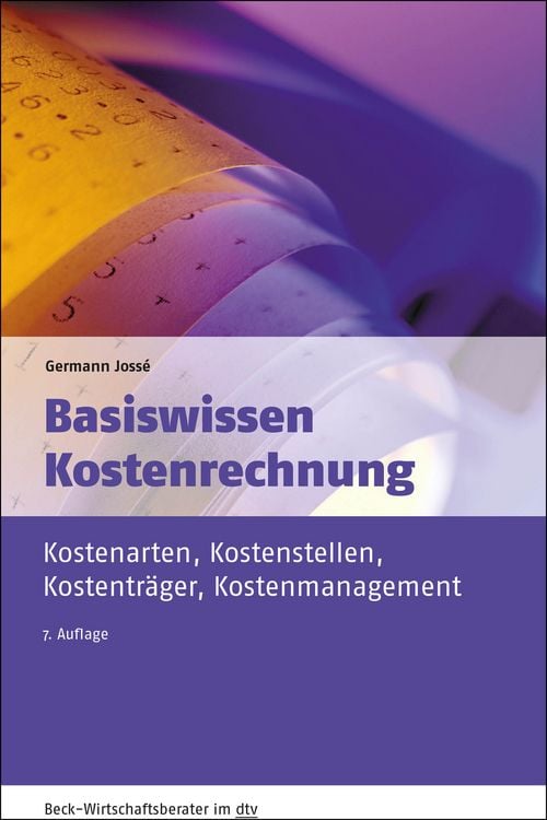 Bild vom Artikel Basiswissen Kostenrechnung vom Autor Germann Josse