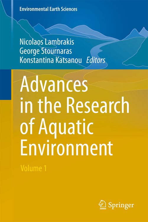 Produktbild: Advances in the Research of Aquatic Environment