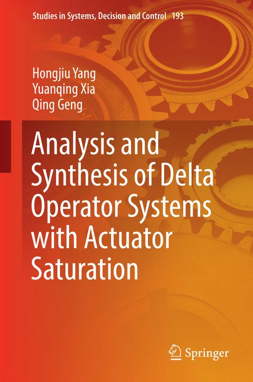 Produktbild: Analysis and Synthesis of Delta Operator Systems with Actuator Saturation