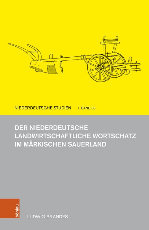 Produktbild: Der niederdeutsche landwirtschaftliche Wortschatz im m&auml;rkischen Sauerland