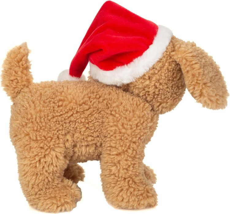Weihnachts-Plüsch Teddybär Mit Schal & Mütze – Kuscheliger Baumwoll-Plüsch, Ca. 23 Cm | Süße Dekoration Oder Geschenk Für Kinder
