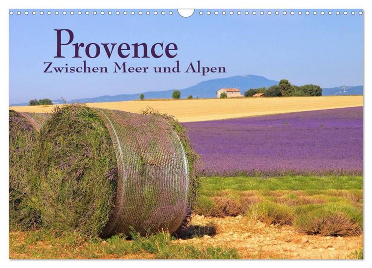 Produktbild: Provence - Zwischen Meer und Alpen (Wandkalender 2026 DIN A3 quer), CALVENDO Monatskalender