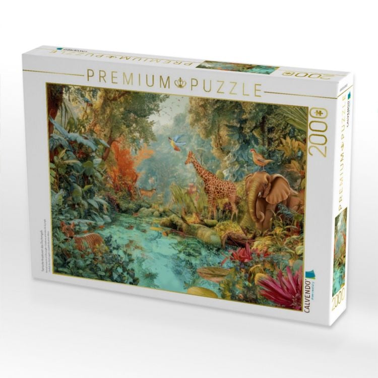 Produktbild: CALVENDO Puzzle Tierische Kreaturen des Dschungels | 2000 Teile Lege-Gr&ouml;&szlig;e 90x67cm Foto-Puzzle f&uuml;r gl&uuml;ckliche Stunden