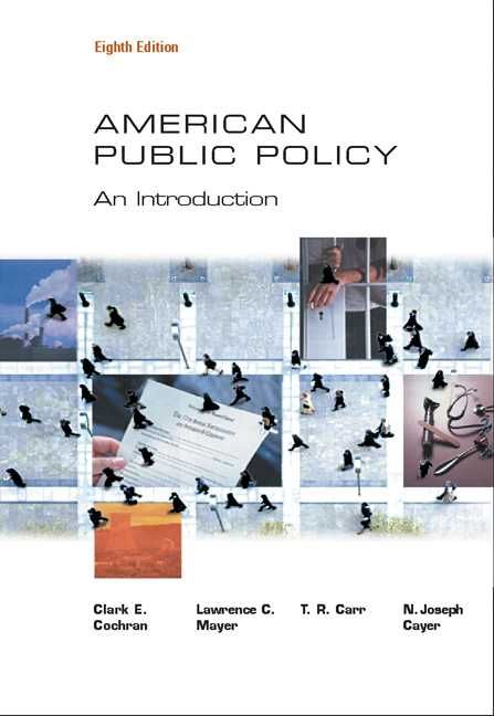 Produktbild: American Public Policy