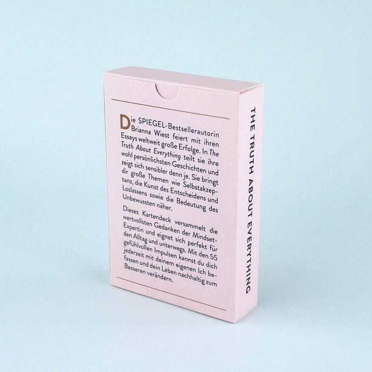 Produktbild: The Truth About Everything &ndash; 55 Impulse, die dir helfen, dein wahres Ich zu erkennen