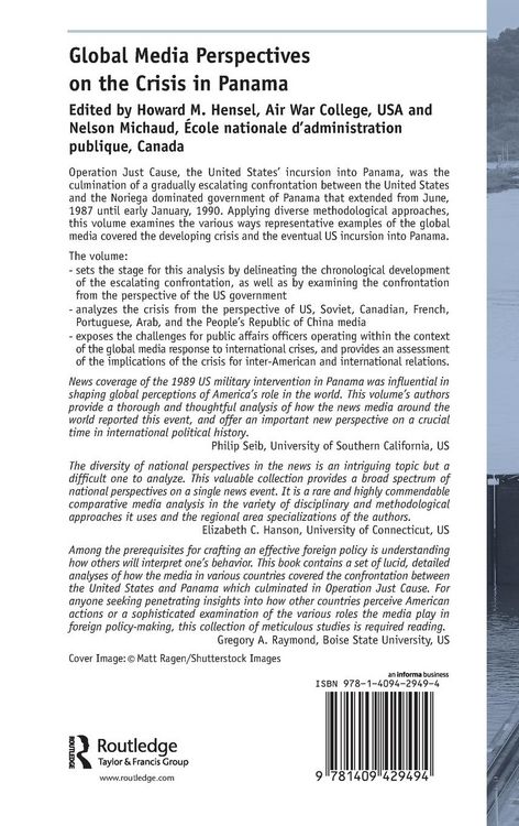 Produktbild: Global Media Perspectives on the Crisis in Panama