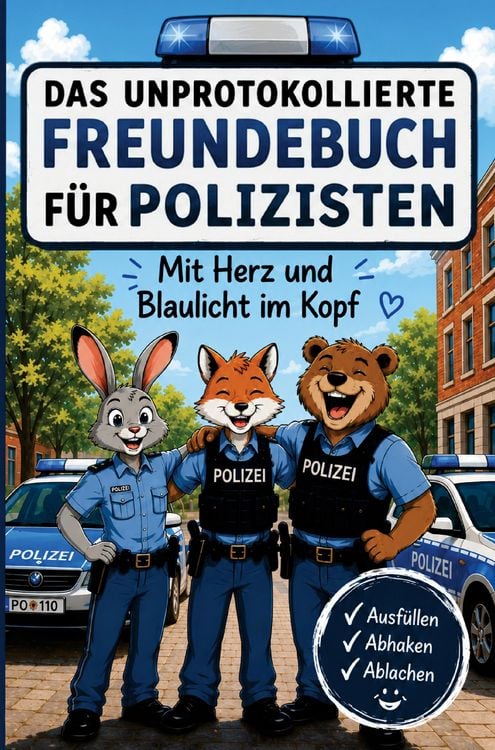 Produktbild: Das unprotokollierte Freundebuch f&uuml;r Polizisten