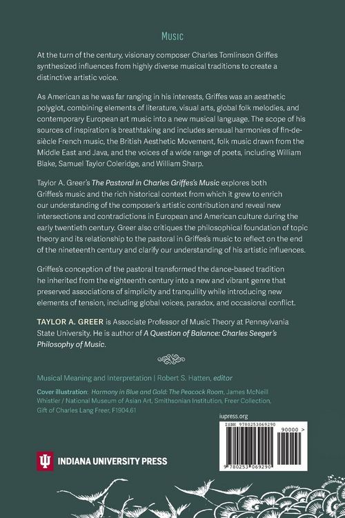 Produktbild: The Pastoral in Charles Griffes's Music