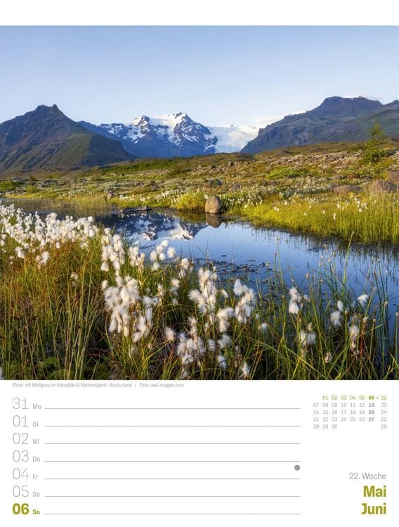 Produktbild: Island Wochenplaner Kalender 2027 | Die Insel aus Feuer und Eis