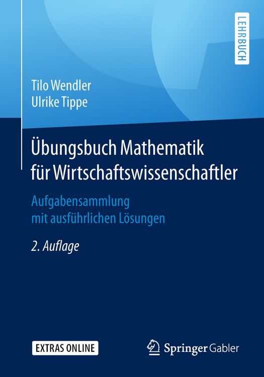 Produktbild: &Uuml;bungsbuch Mathematik f&uuml;r Wirtschaftswissenschaftler