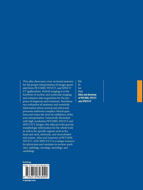 Produktbild: Atlas and Anatomy of PET/MRI, PET/CT and SPECT/CT