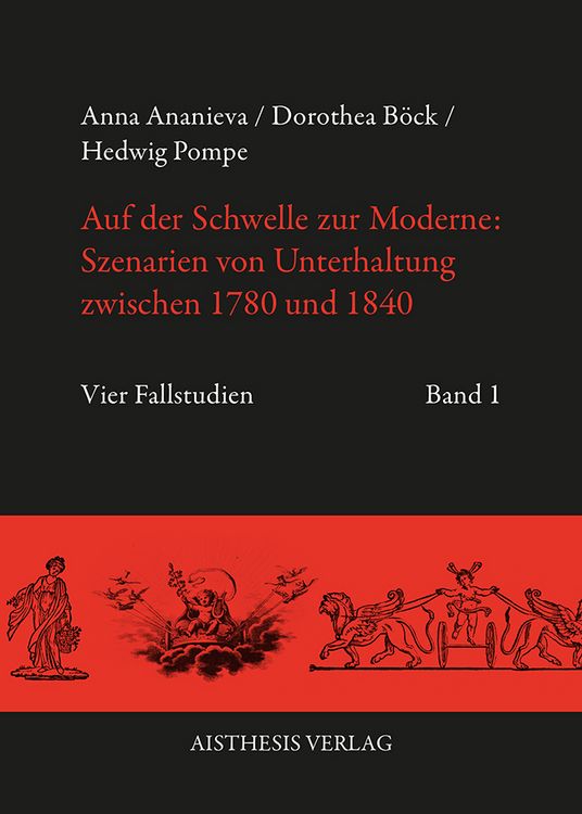 Produktbild: Auf der Schwelle zur Moderne: Szenarien von Unterhaltung zwischen 1780 und 1840