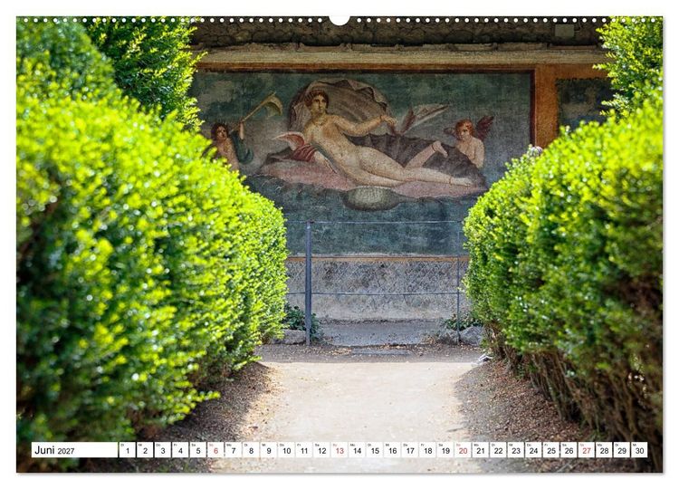 Produktbild: Versteinerte Stadt Pompeji (hochwertiger Premium Wandkalender 2027 DIN A2 quer), Kunstdruck in Hochglanz