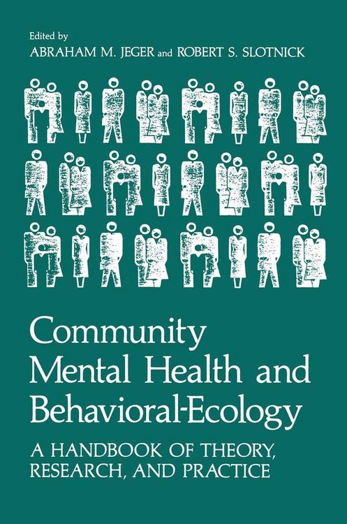Produktbild: Community Mental Health and Behavioral-Ecology