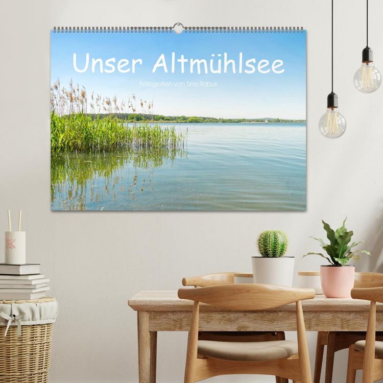 Produktbild: Unser Altm&uuml;hlsee (Wandkalender 2026 DIN A2 quer), CALVENDO Monatskalender