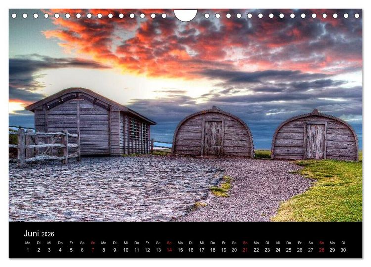 Produktbild: Holy Island - England (Wandkalender 2026 DIN A4 quer), CALVENDO Monatskalender
