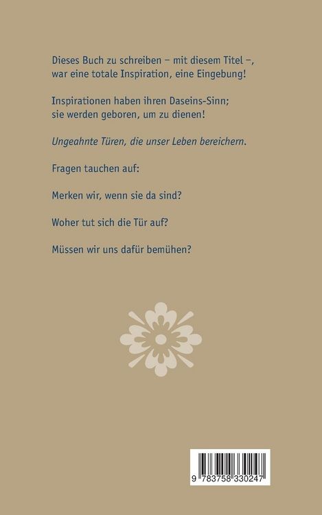 Produktbild: Ungeahnte T&uuml;ren, die unser Leben bereichern