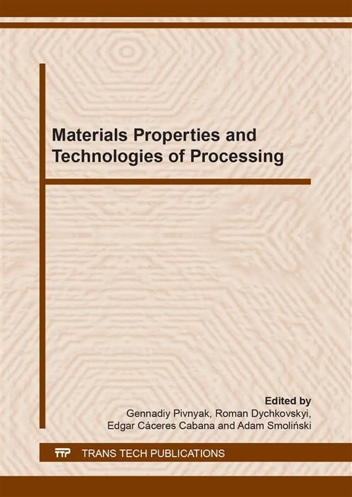 Produktbild: Materials Properties and Technologies of Processing