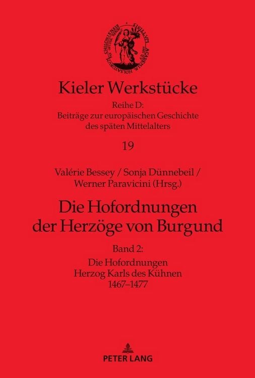 Produktbild: Die Hofordnungen der Herz&ouml;ge von Burgund
