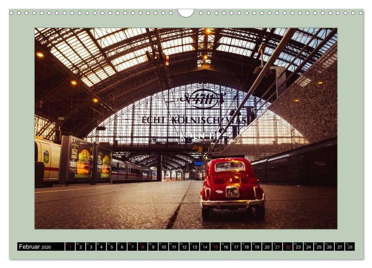 Produktbild: Die Knutschkugel in K&ouml;ln (Wandkalender 2026 DIN A3 quer), CALVENDO Monatskalender
