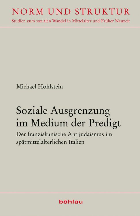 Produktbild: Soziale Ausgrenzung im Medium der Predigt
