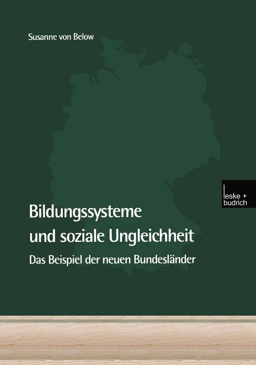 Produktbild: Bildungssysteme und soziale Ungleichheit