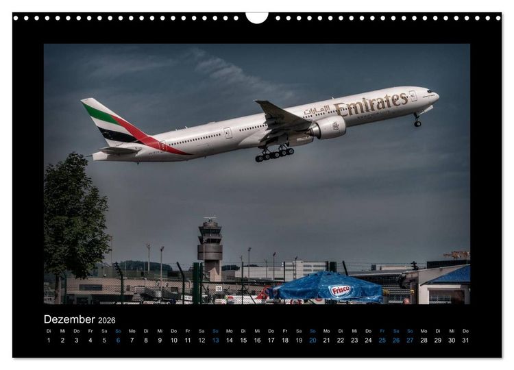 Produktbild: Faszination Luftfahrt (Wandkalender 2026 DIN A3 quer), CALVENDO Monatskalender