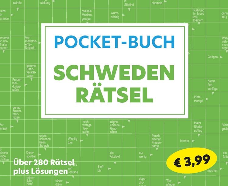 Produktbild: Pocket-Buch Schwedenr&auml;tsel Band 3