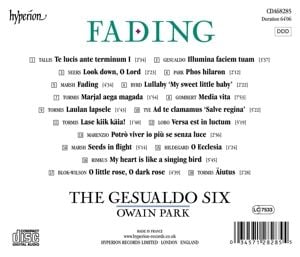Produktbild: Fading-Renaissance-Chorwerke
