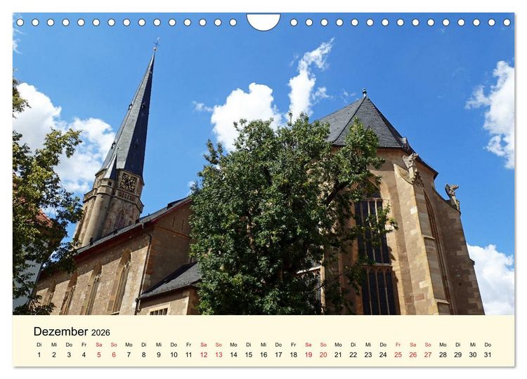 Produktbild: Sch&ouml;nes Alzey - Fachwerk, Wein und Rossmarktplatz (Wandkalender 2026 DIN A4 quer), CALVENDO Monatskalender