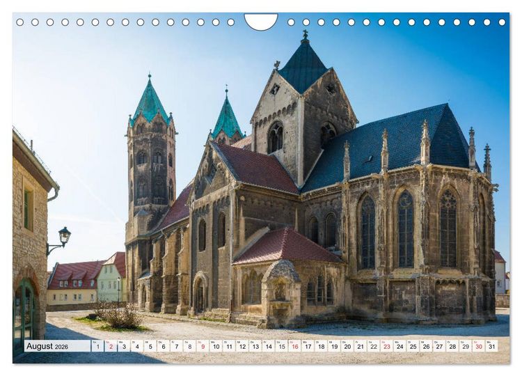 Produktbild: Willkommen im Burgenlandkreis (Wandkalender 2026 DIN A4 quer), CALVENDO Monatskalender