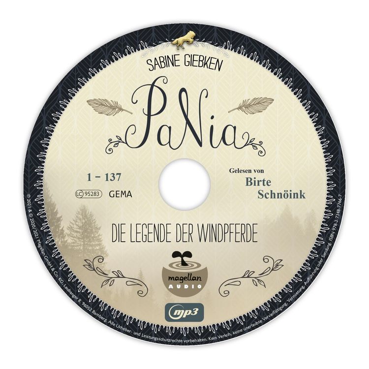 Produktbild: PaNia - Die Legende der Windpferde (mp3-CD)