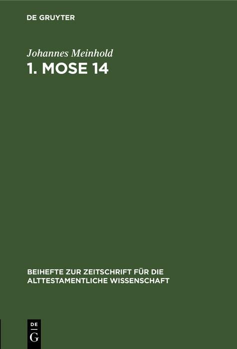 Produktbild: 1. Mose 14