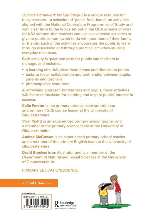 Produktbild: Science Homework for Key Stage 2