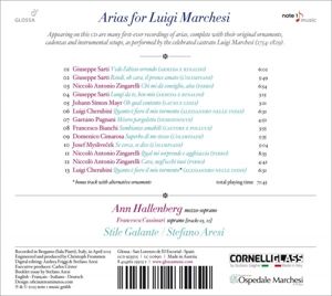 Produktbild: Arias for Luigi Marchesi