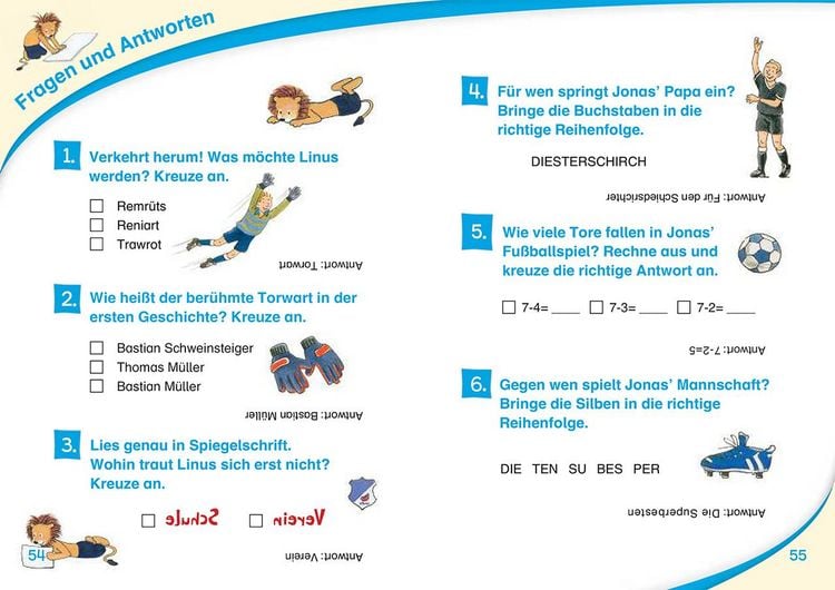 Produktbild: Lesel&ouml;wen 2. Klasse - Fu&szlig;ballgeschichten