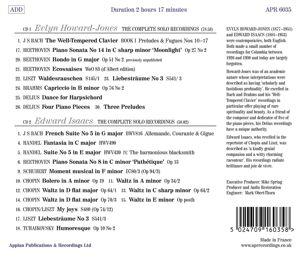 Produktbild: Howard-Jones, E: Two forgotten English Pianists