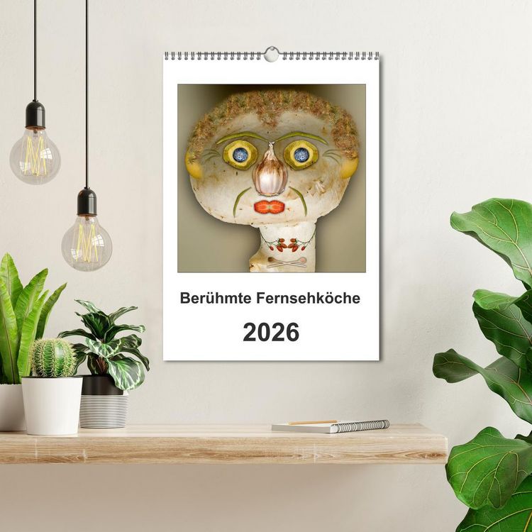 Produktbild: Ber&uuml;hmte Fernsehk&ouml;che (Wandkalender 2026 DIN A3 hoch), CALVENDO Monatskalender