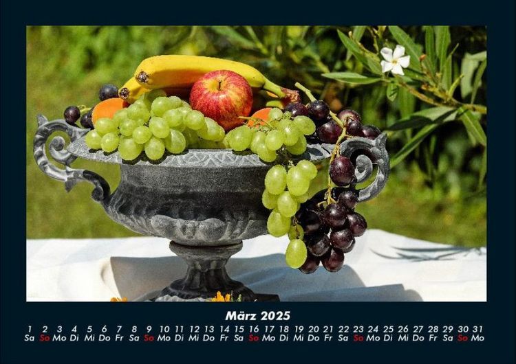Produktbild: Fr&uuml;chte 2025 Fotokalender DIN A4