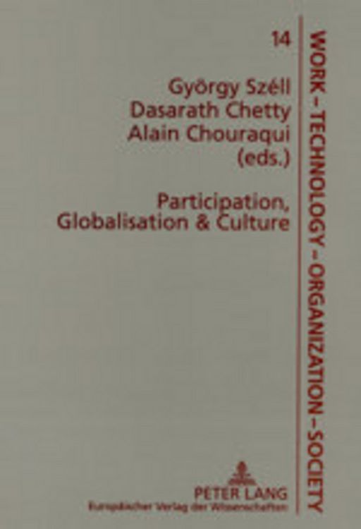 Produktbild: Participation, Globalisation & Culture