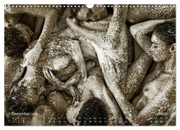 Produktbild: FARBSPIELE - Akt im Feuerwerk der Farben (Wandkalender 2026 DIN A3 quer), CALVENDO Monatskalender
