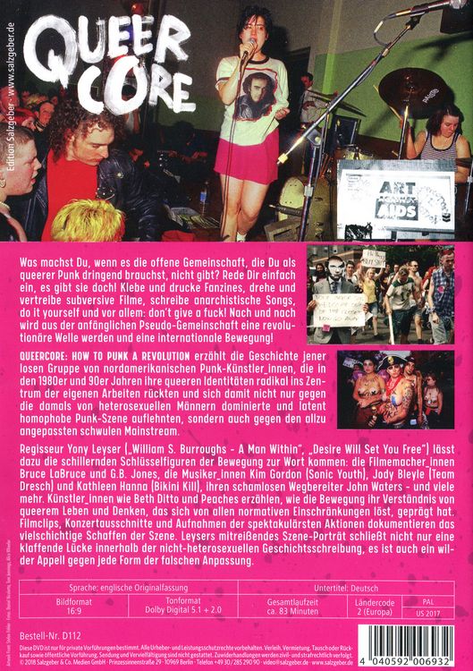 Produktbild: Queercore - How to Punk a Revolution