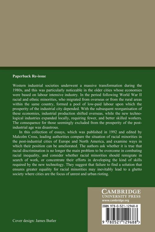 Produktbild: Ethnic Minorities and Industrial Change in Europe and North America