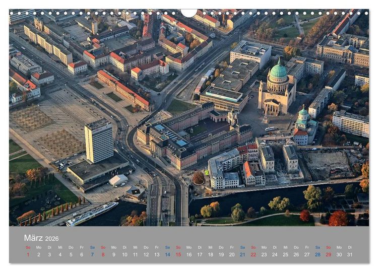 Produktbild: Potsdam von Oben (Wandkalender 2026 DIN A3 quer), CALVENDO Monatskalender