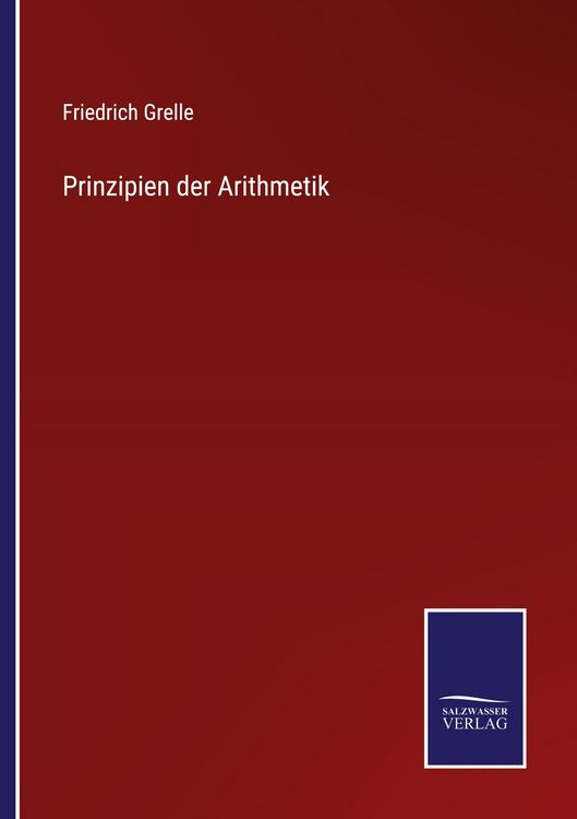 Produktbild: Prinzipien der Arithmetik