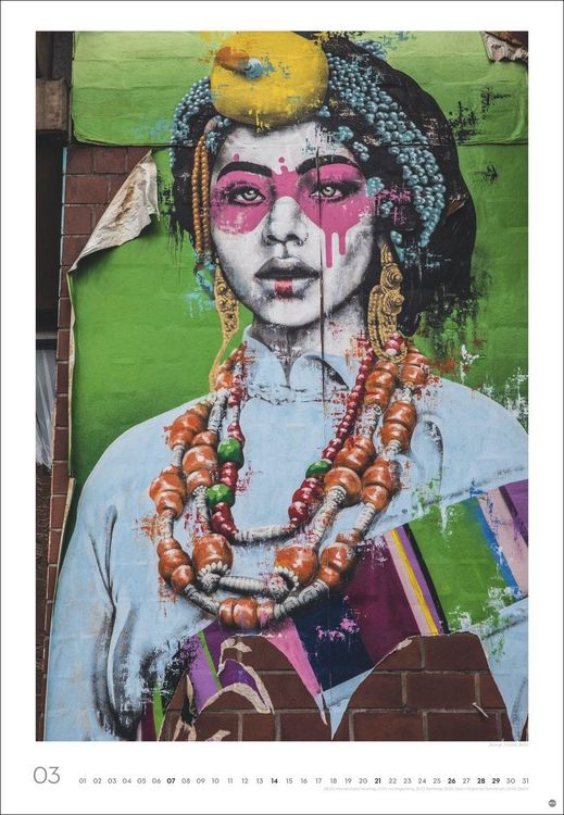 Produktbild: Streetart Posterkalender 2027