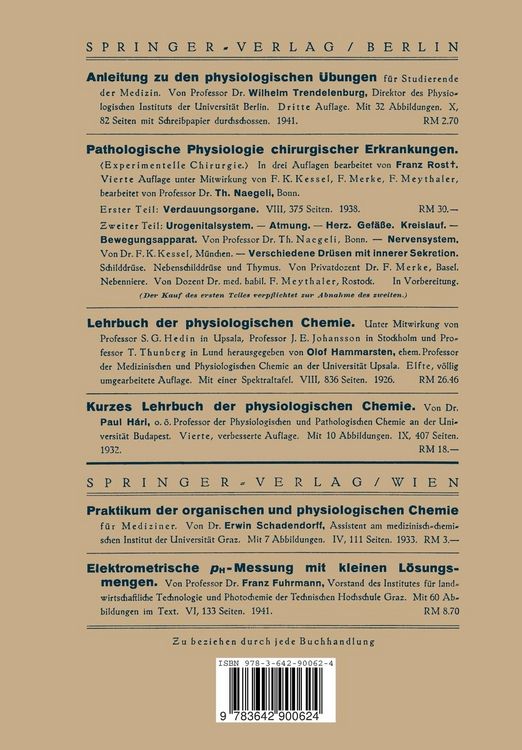 Produktbild: Grundz&uuml;ge Der Pathologischen Physiologie