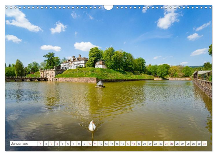 Produktbild: Bad Pyrmont Impressionen (Wandkalender 2026 DIN A3 quer), CALVENDO Monatskalender
