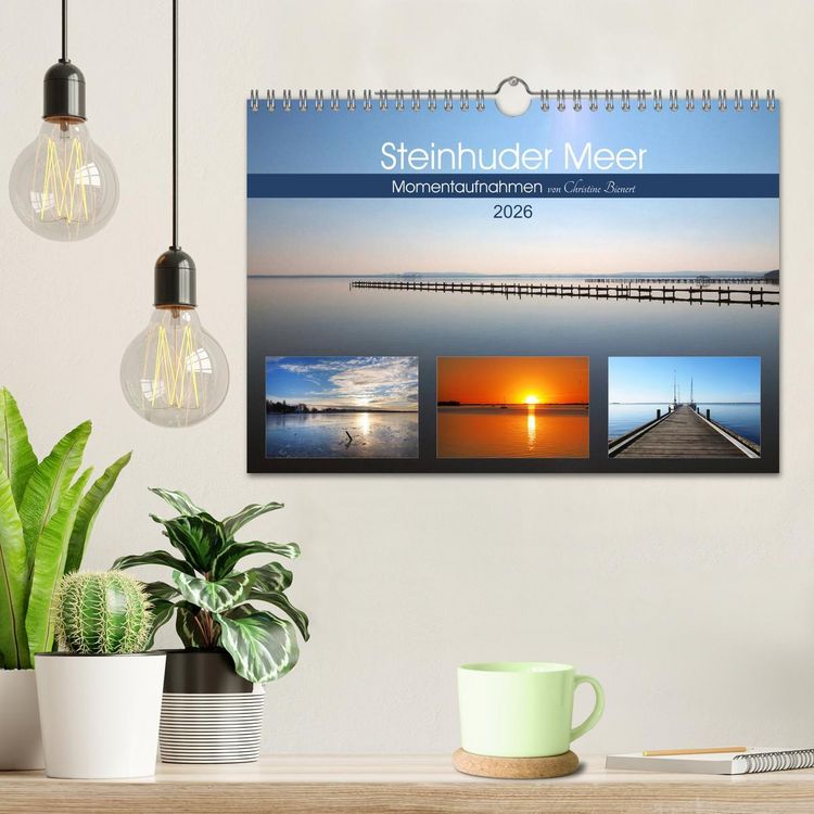 Produktbild: Steinhuder Meer, Momentaufnahmen von Christine Bienert (Wandkalender 2026 DIN A4 quer), CALVENDO Monatskalender
