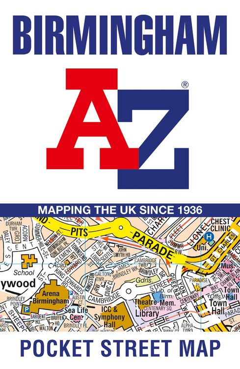 Produktbild: Birmingham A-Z Pocket Street Map